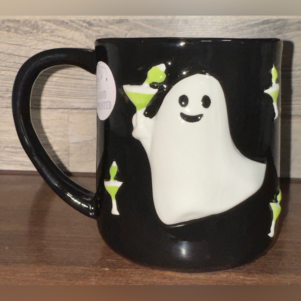 Super Cute 🥰 Margarita Time Ghost 👻 Holding a Margarita 🍹 by Cobwebs & Cauldrons